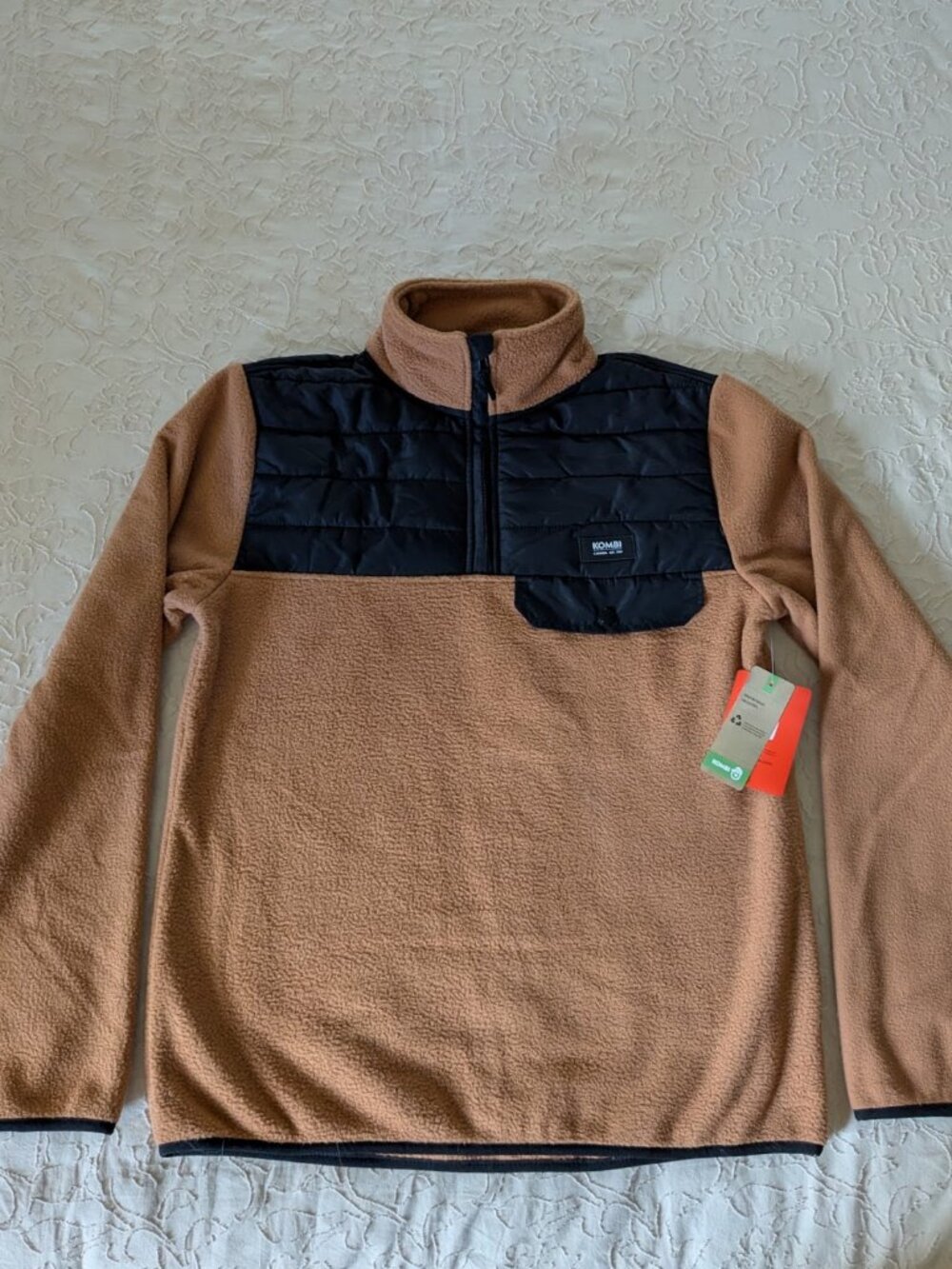 BNWT! Kombi Mens M Nuuk Recycled Fleece Pullover